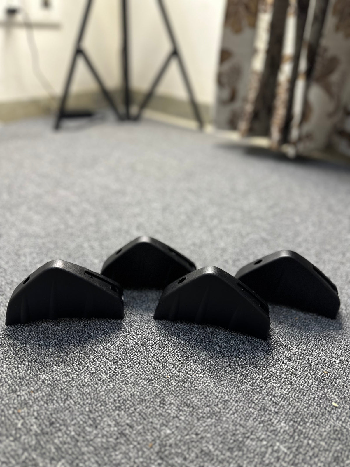 Rear Bumper Diffuser Fins Set of 4 | Universal Fit