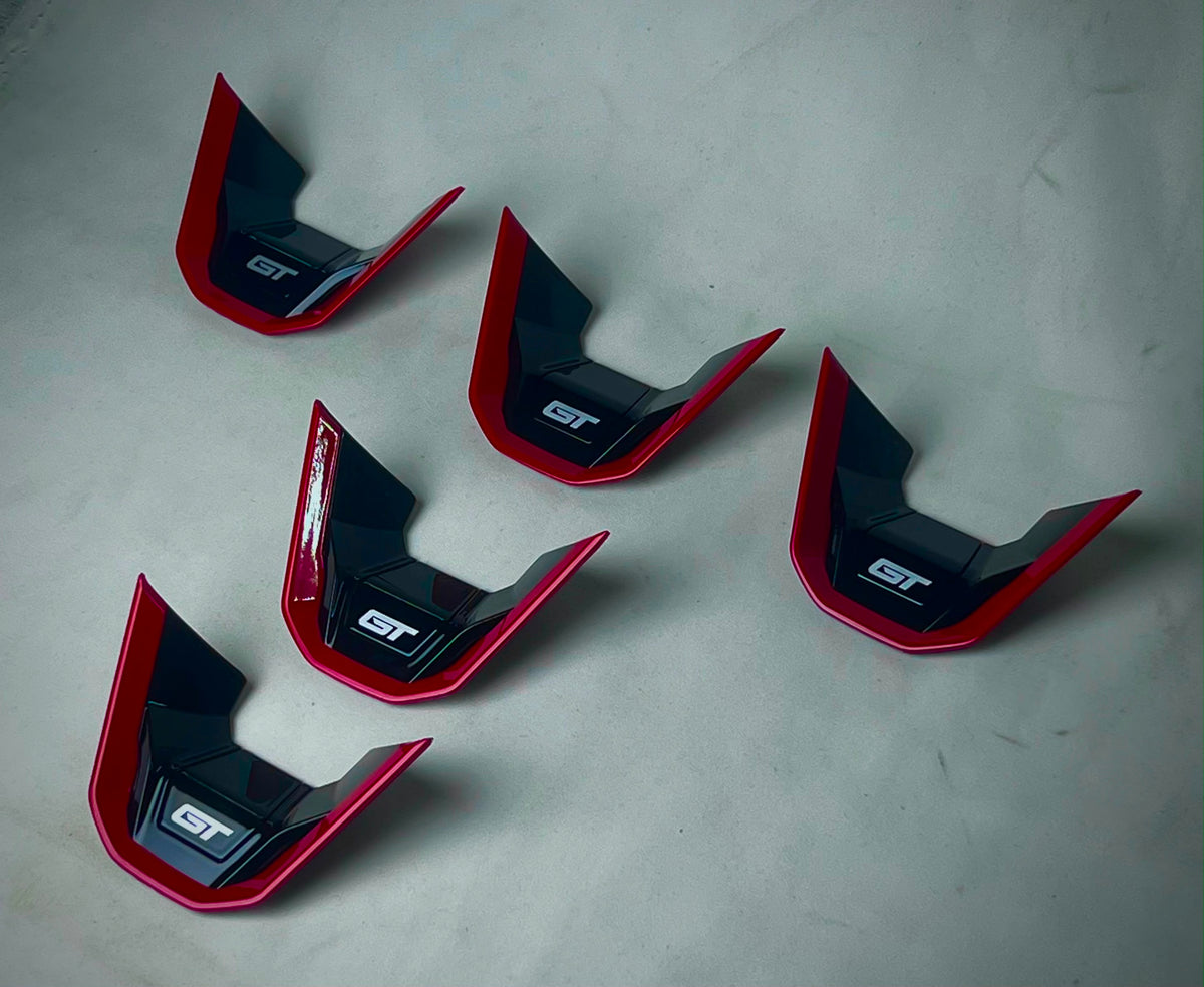 Vw virtus steering wheel trim GT badge | sporty interior upgrade