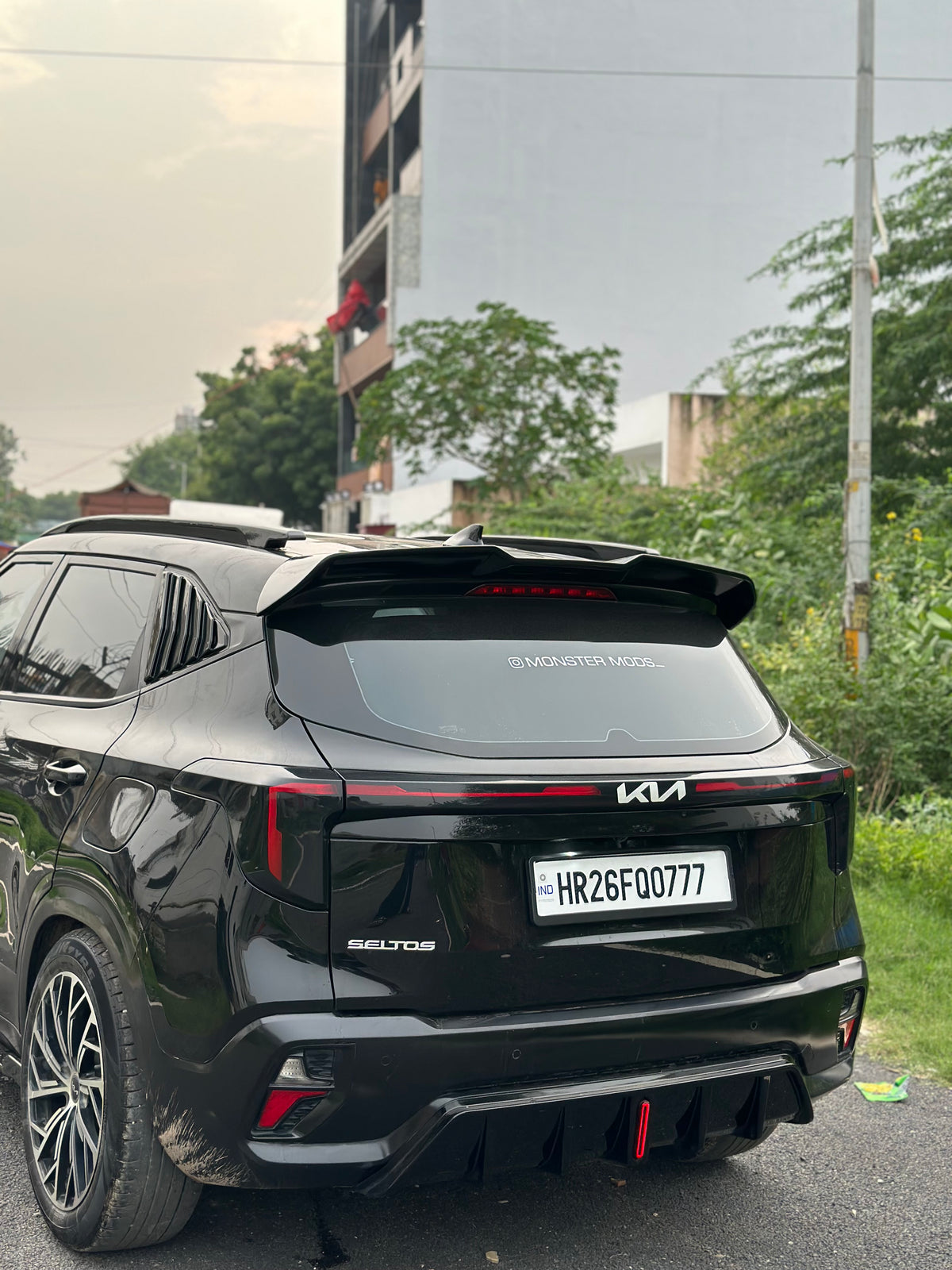Kia seltos rear diffuser | fitment on 2019-25 model