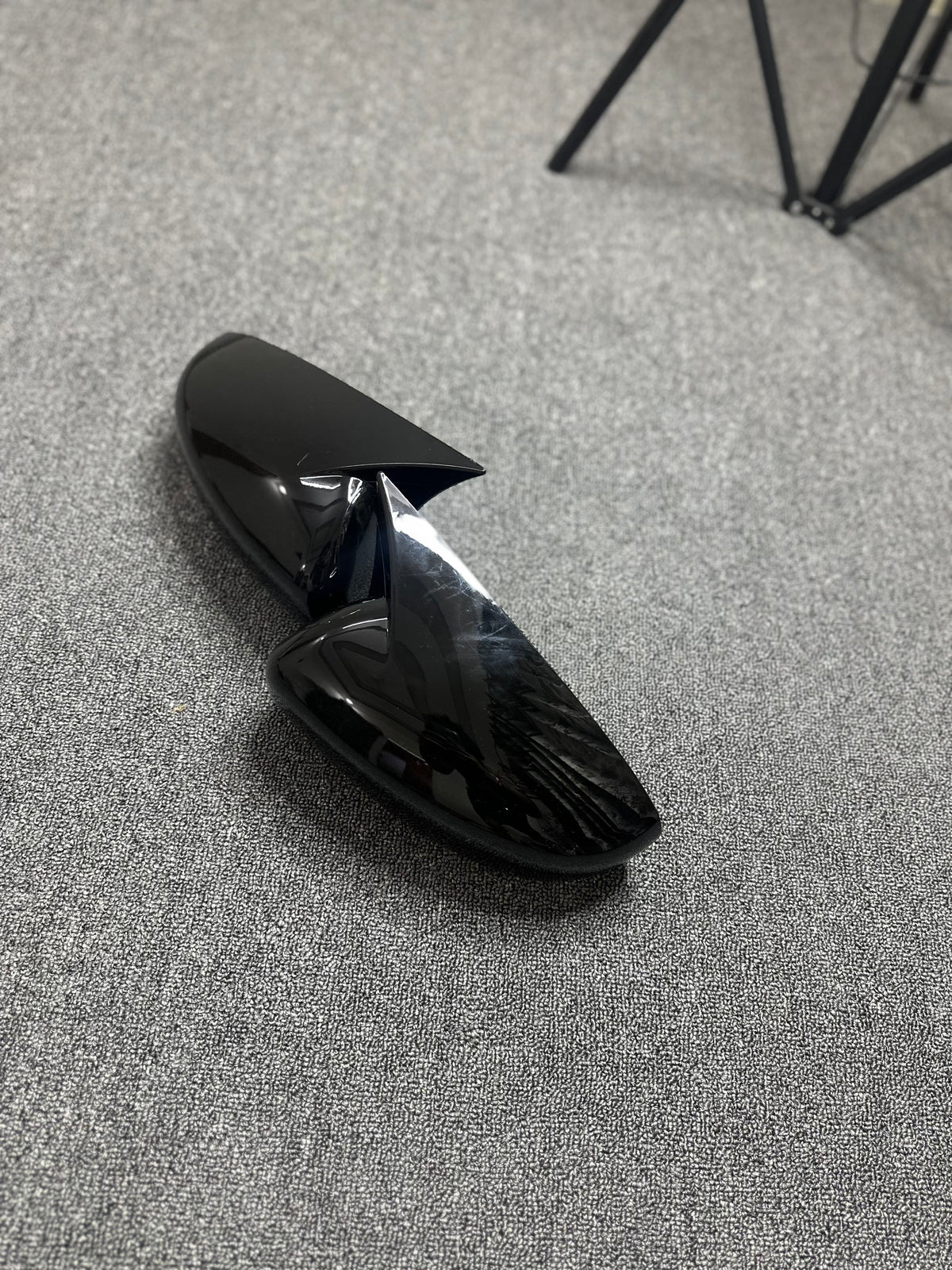 Batman style side mirror covers for suzuki swift , baleno , fronx , ignis , toyota glanza