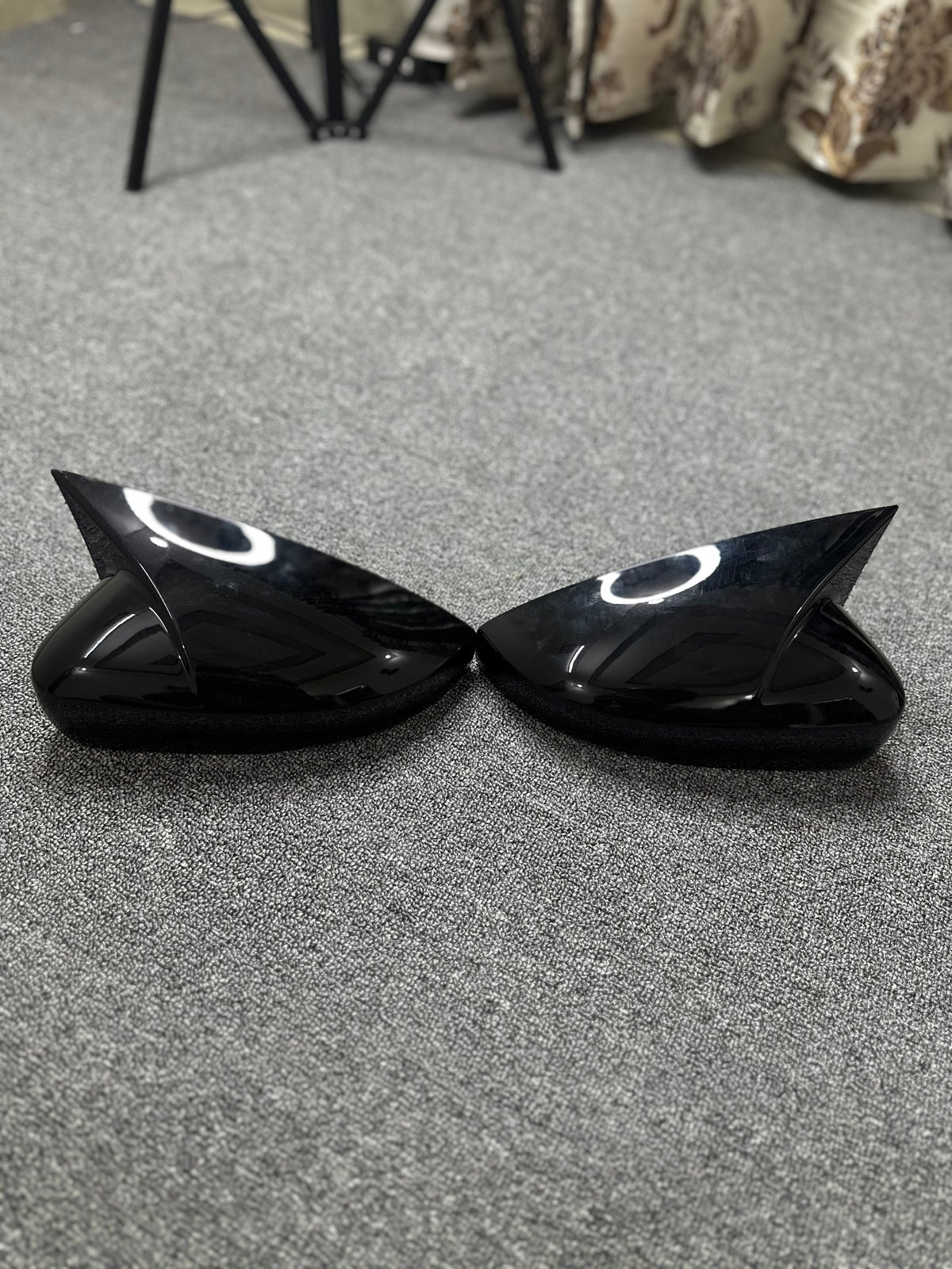 Vw Polo , vento & Ameo batman style side mirror covers | with Indecator