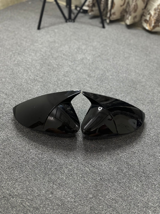 Vw virtus & skoda slavia batman-style mirror covers | also compatible with taigun & kushaq