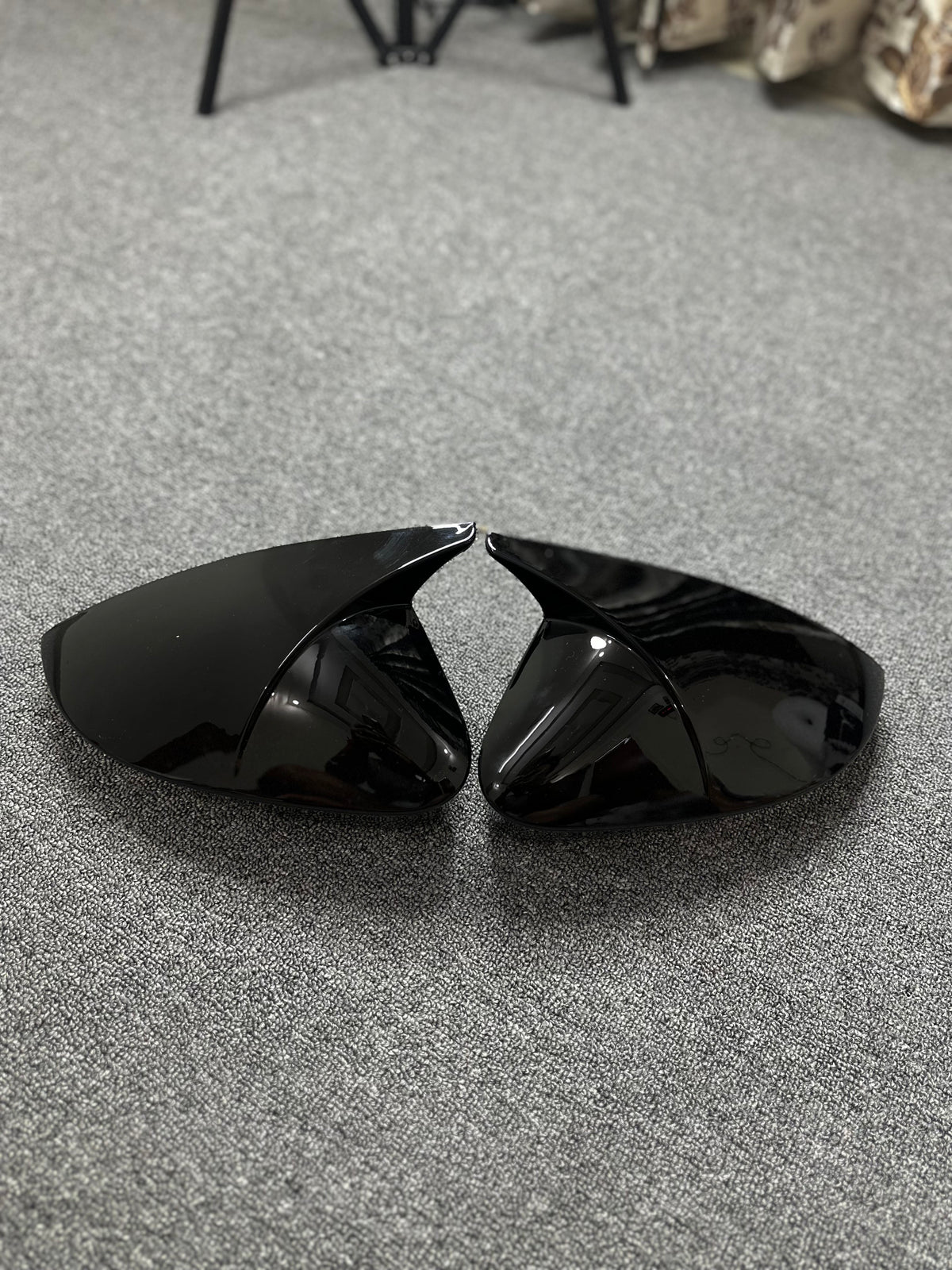 Vw virtus & skoda slavia batman-style mirror covers | also compatible with taigun & kushaq