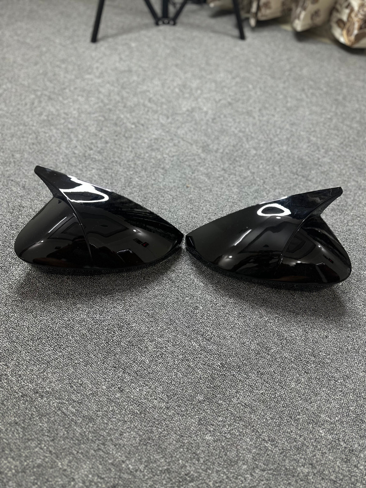 Vw virtus & skoda slavia batman-style mirror covers | also compatible with taigun & kushaq