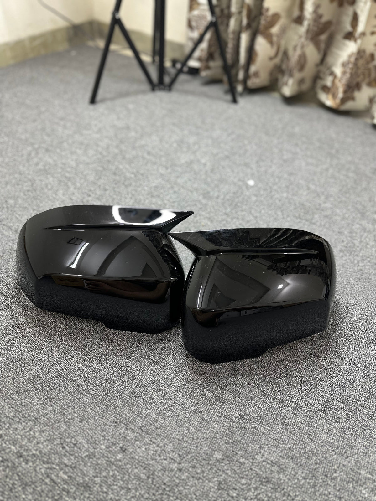 Mahindra scorpio N batman style mirror covers