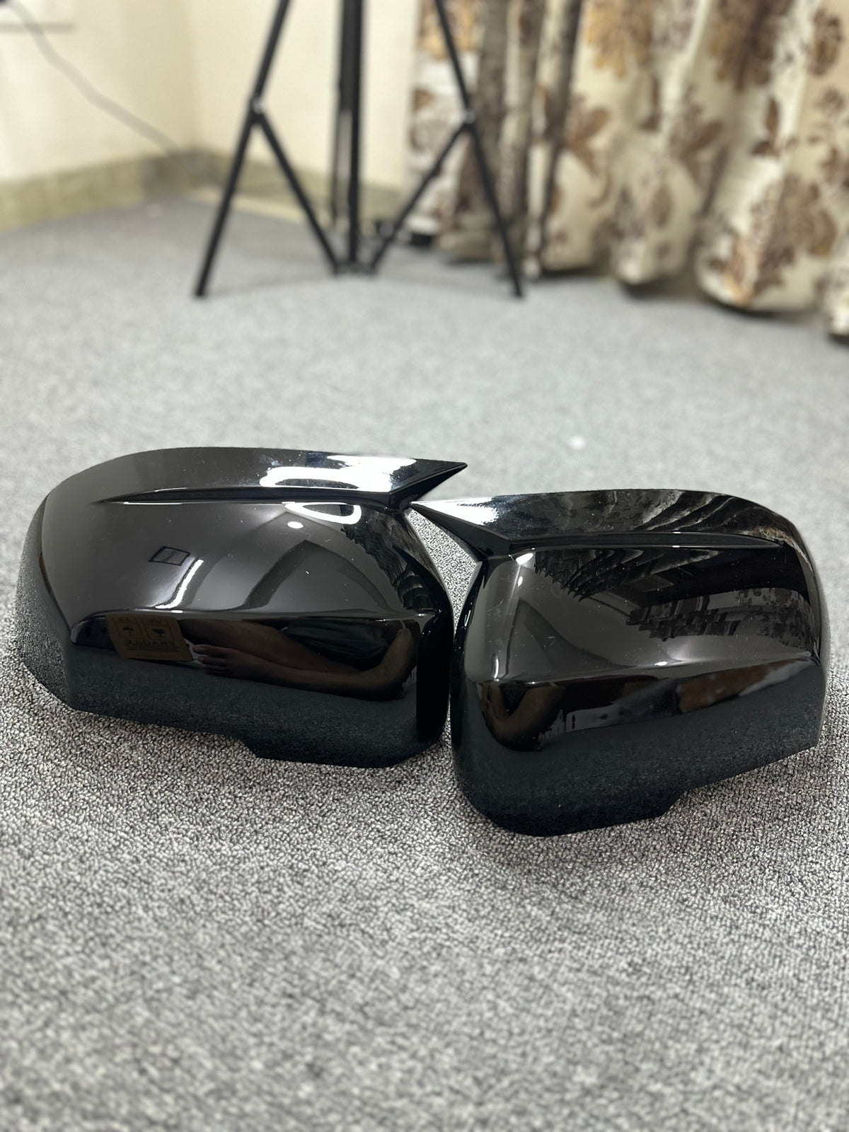 Mahindra scorpio N batman style mirror covers