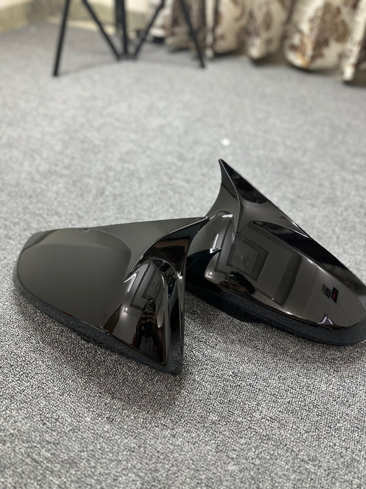 Batman style mirror covers for toyota innova crysta & Fortuner (2016)+