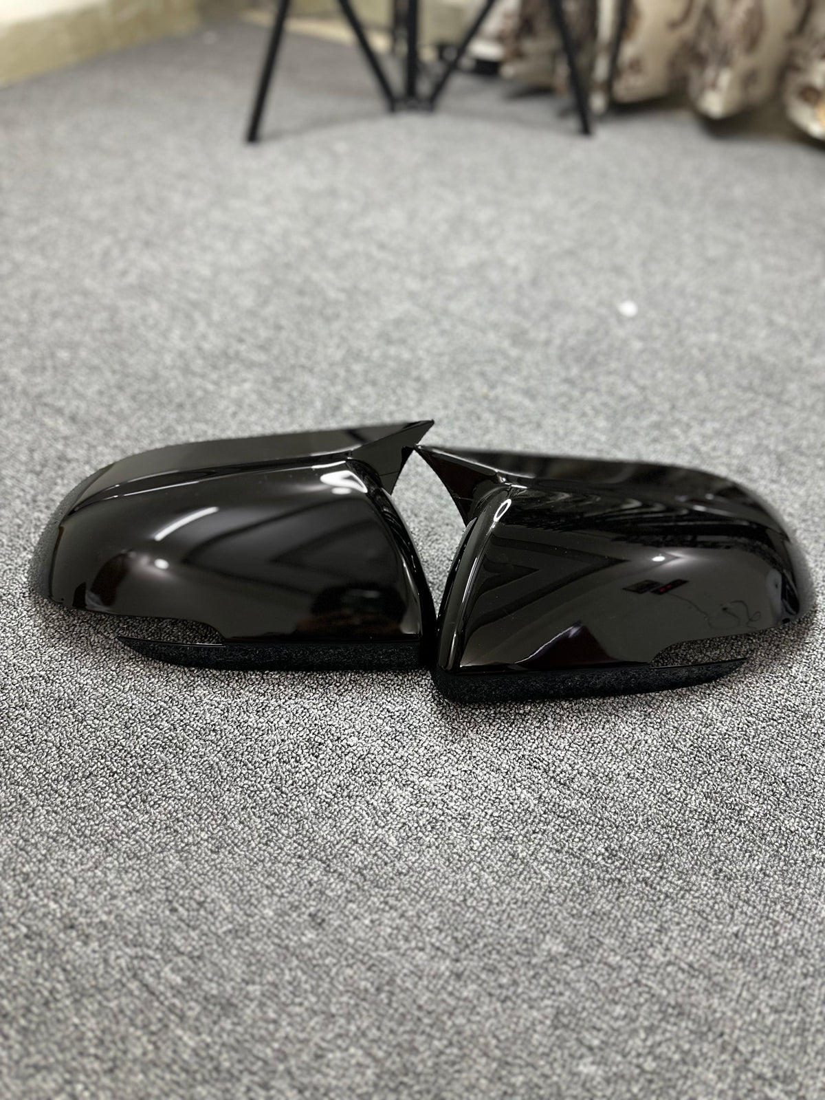 Kia Seltos batman style mirror covers (fits 2019-2025 models)