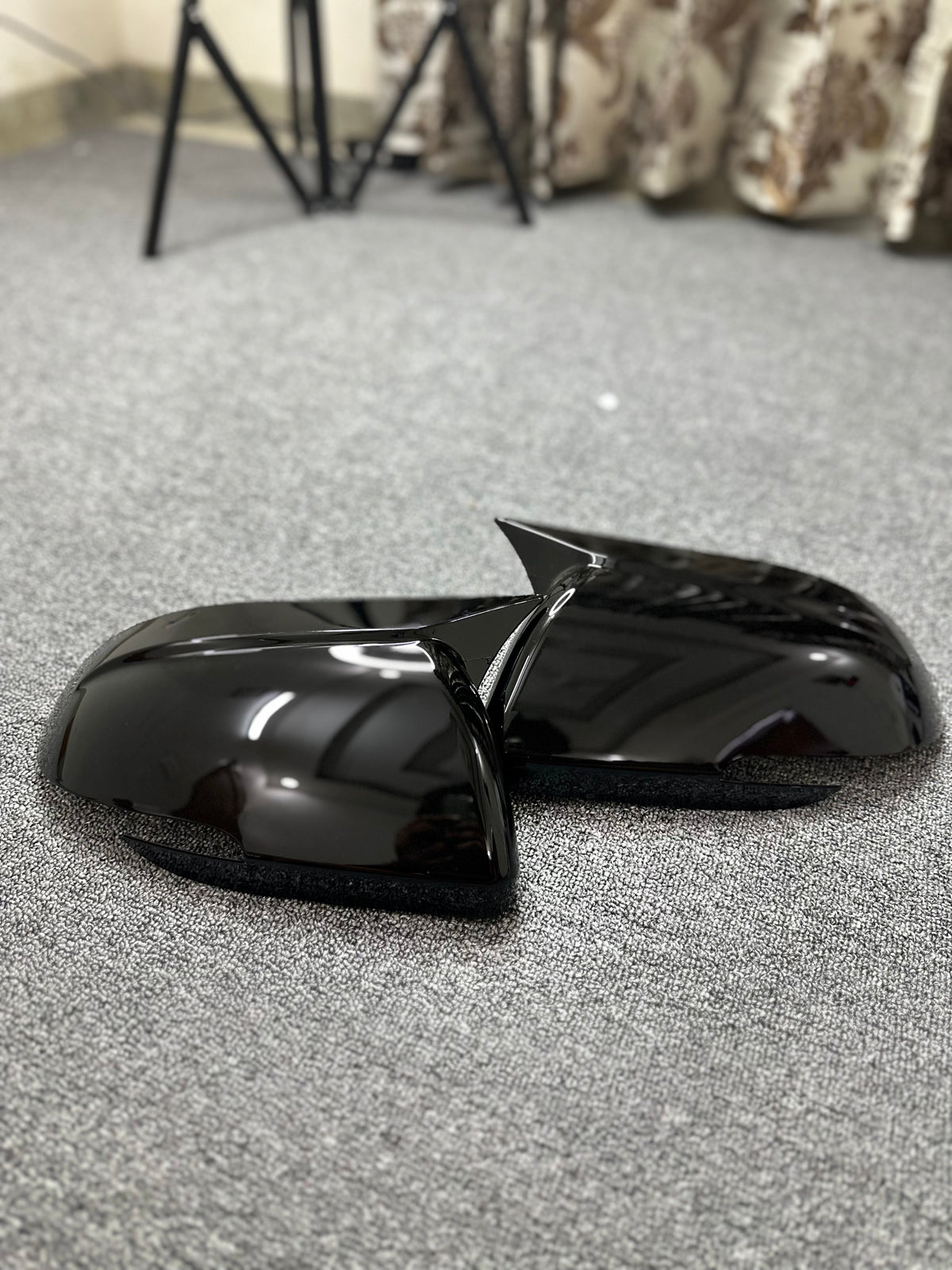 Kia Seltos batman style mirror covers (fits 2019-2025 models)