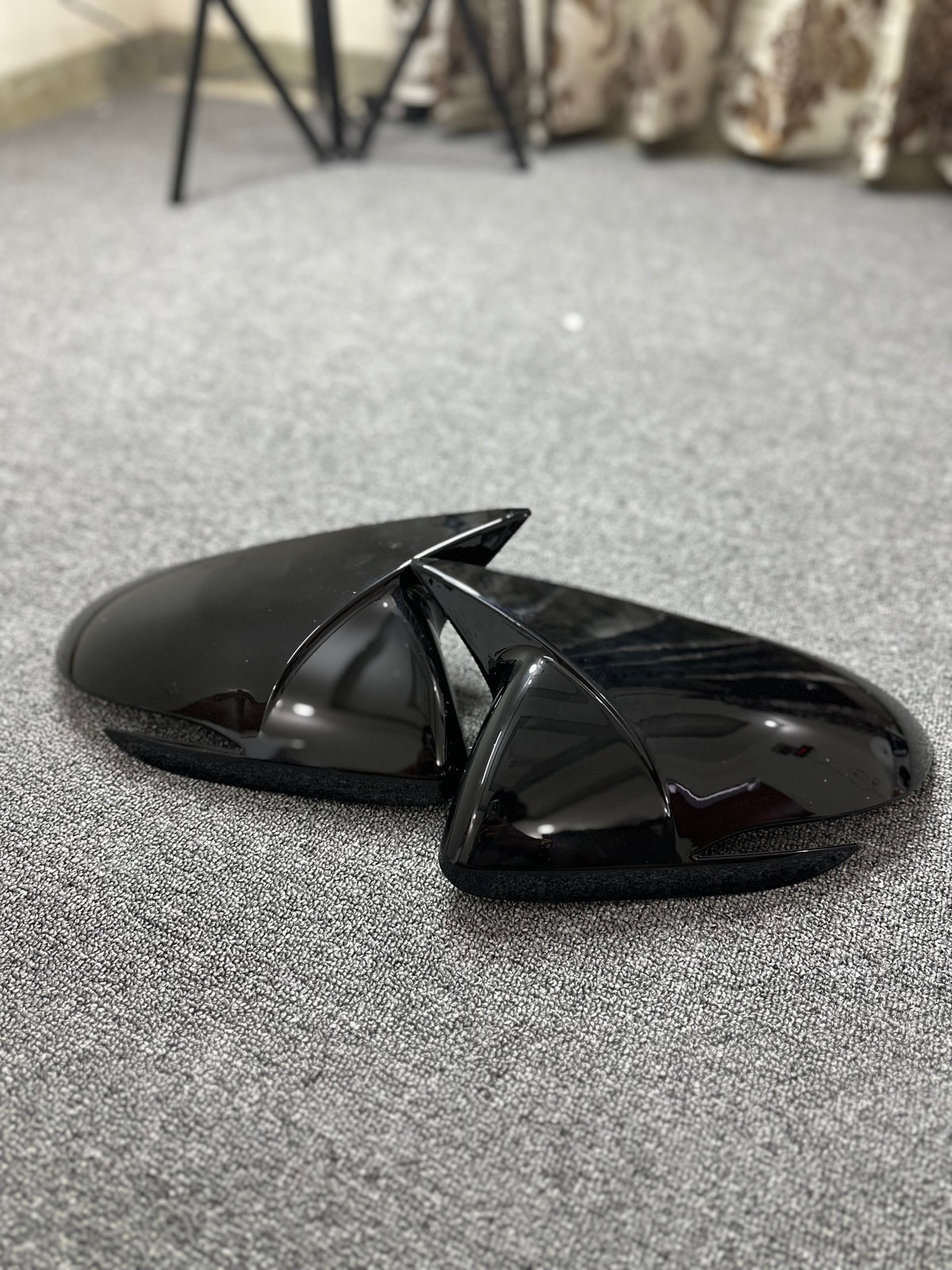Hyundai verna batman style mirror covers (fits 2017-2022 models)