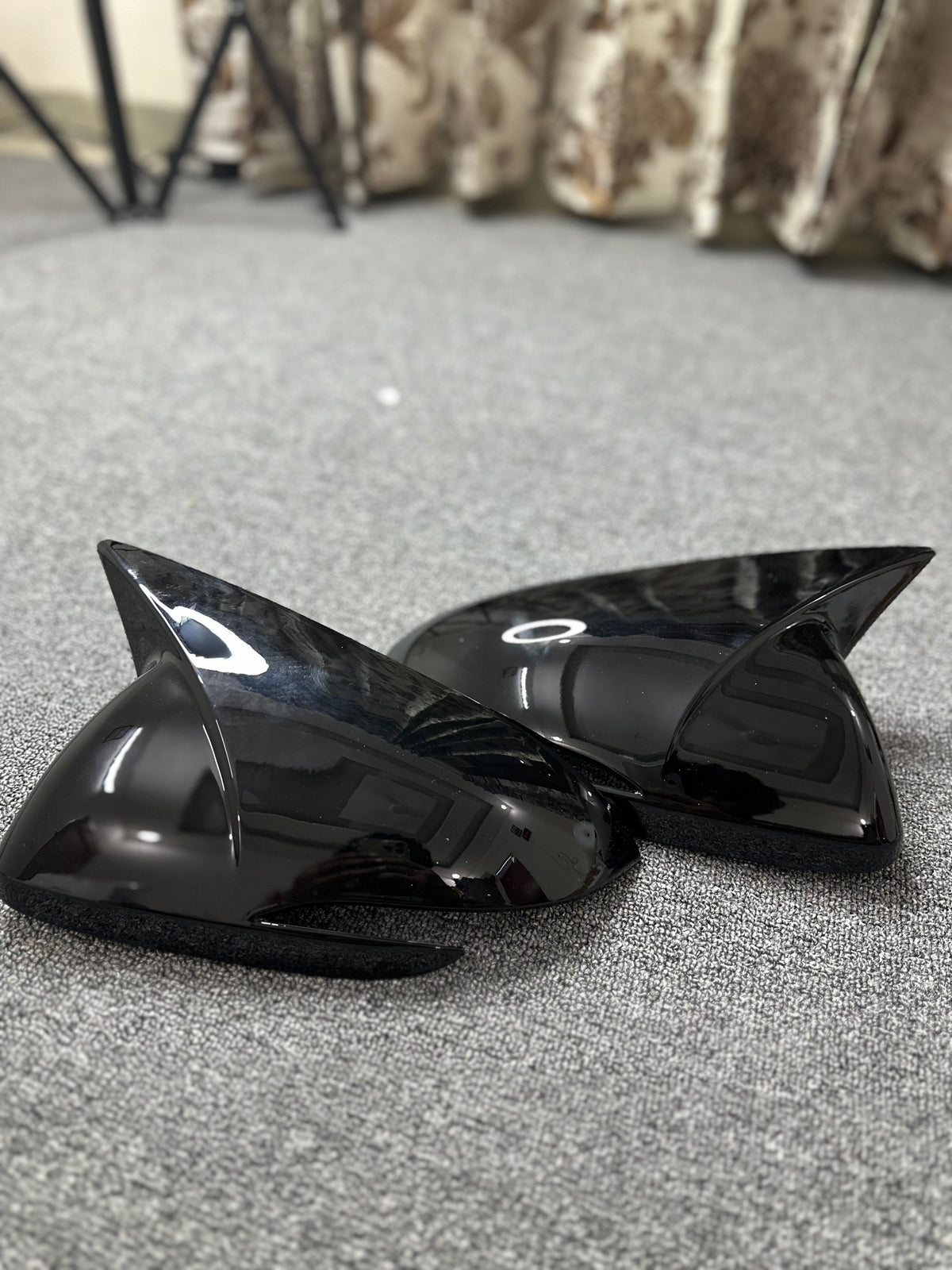 Hyundai verna batman style mirror covers (fits 2017-2022 models)