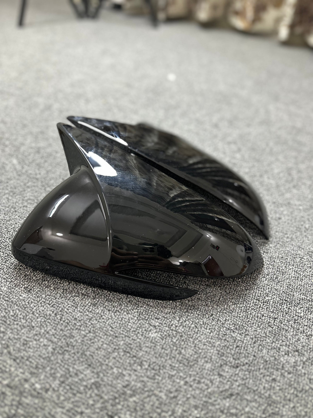 Hyundai verna batman style mirror covers (fits 2017-2022 models)