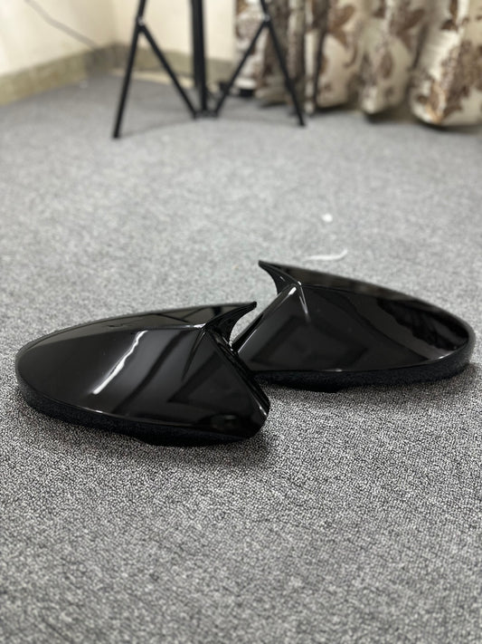 Hyundai verna & elantra batman style mirror covers (fits 2012-2016 models )