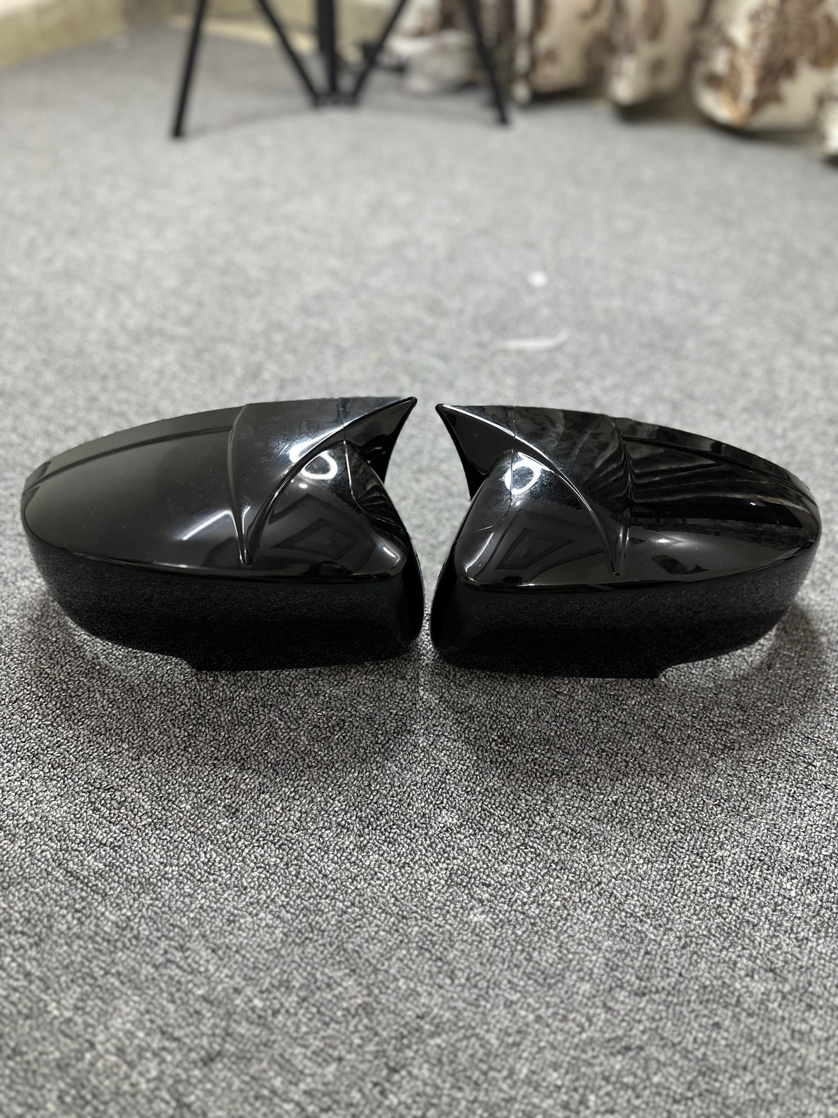 Batman style mirror covers for Suzuki grand vitara / victoris/ toyota hyryder