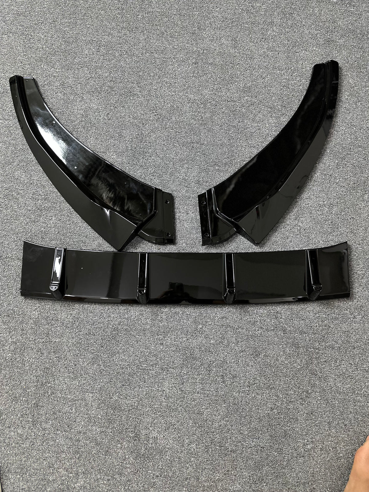 Vw virtus & skoda slavia 3-piece front splitter