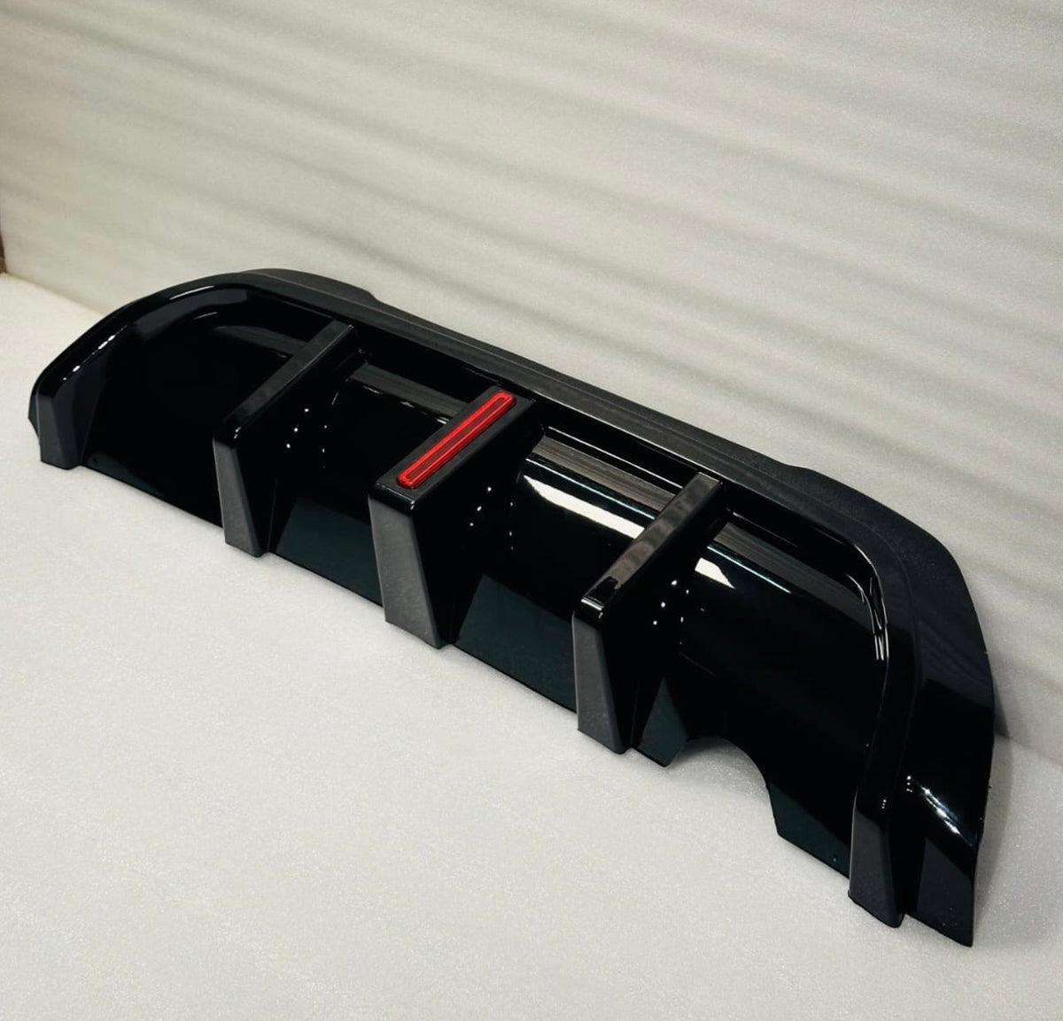 Suzuki fronx BMW style rear bumper diffuser with f1 light | fits in toyota taisor also