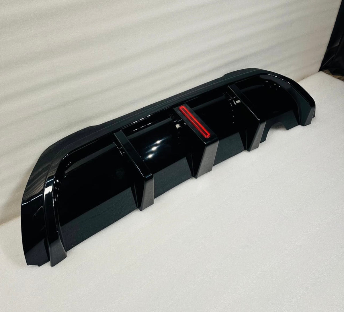 Suzuki fronx BMW style rear bumper diffuser with f1 light | fits in toyota taisor also