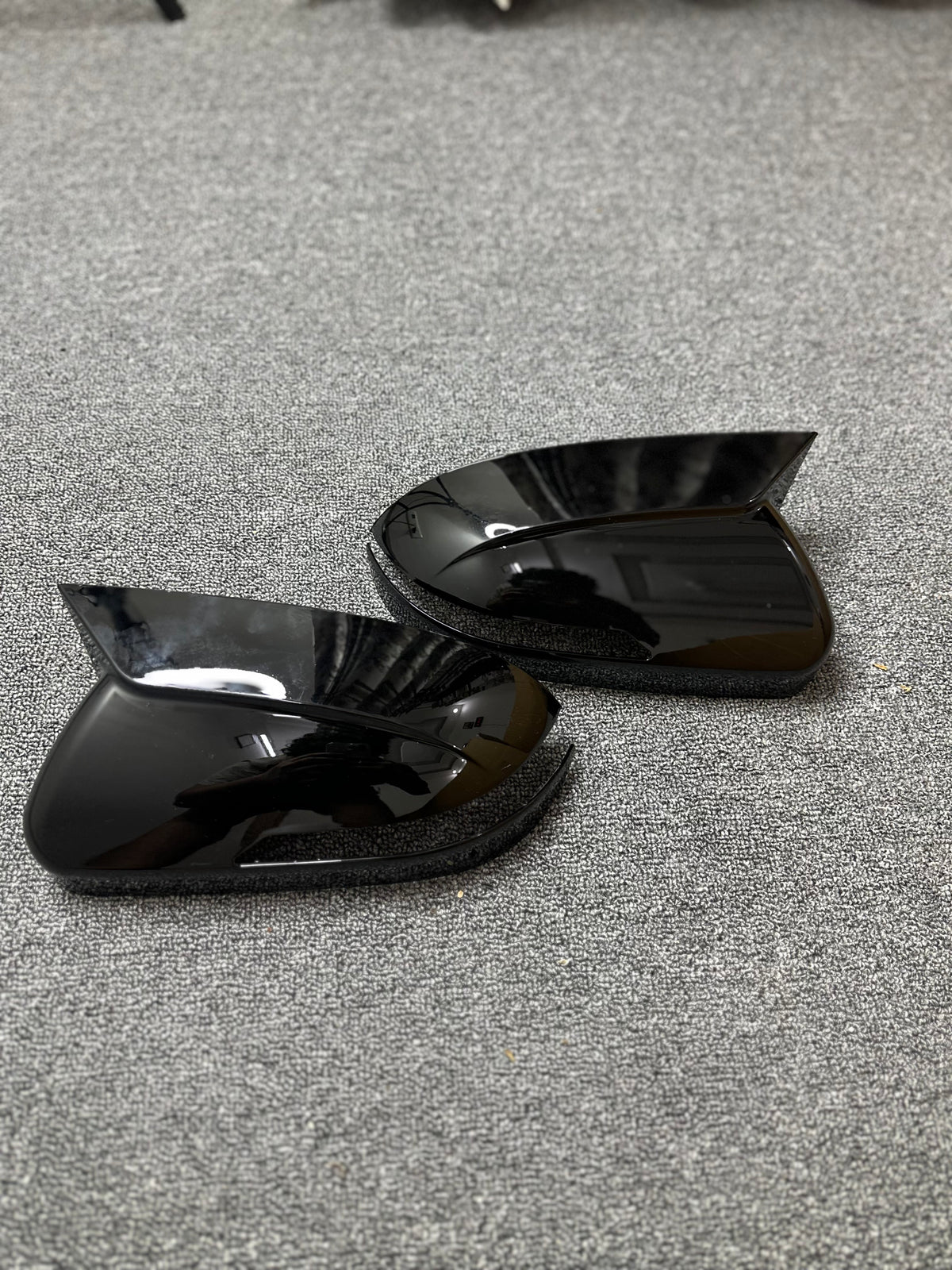 Hyundai i20 Batman Style Mirror Covers | Premium ABS Finish (Fits 2012-2016 Models )