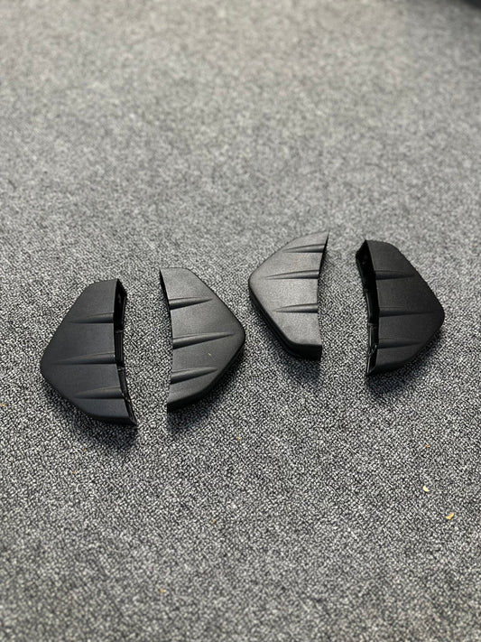 Rear Bumper Diffuser Fins Set of 4 | Universal Fit