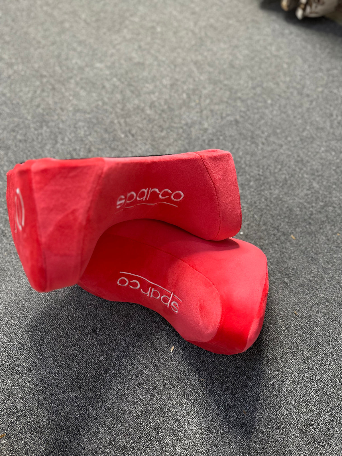 Sparco Memory Foam Neck Rest Pillows (Pair)