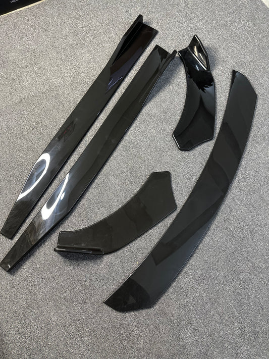 Universal 5-Piece Splitter Kit | Sporty appearance